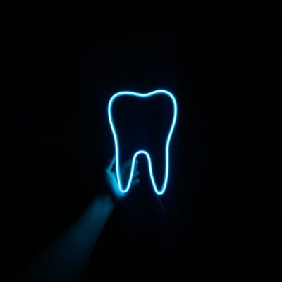 Neon LED tooth
