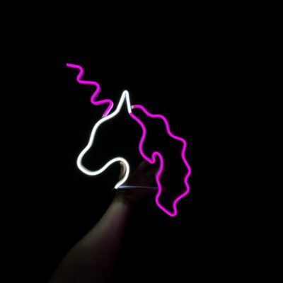 Neon LED unicorn