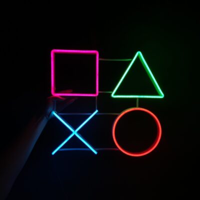 Neon LED Logo PlayStation