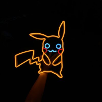 Neon LED pokemon - Pikachu