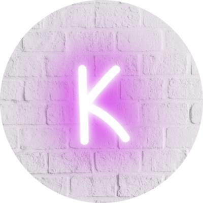 Neon LED Inicjał Personalizowany