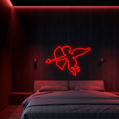 Neon led amor red