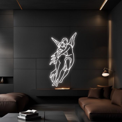 Neon LED Eros and Psyche