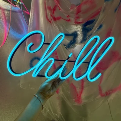 neon led chill od ręki