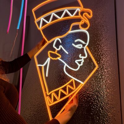 neon led  kleopatra zdjecie